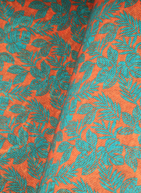 Dvipusė vyriška kišeninė nosinaitė peislio raštu