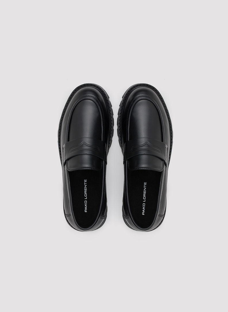 Juodis vyriški loaferai