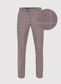 Rožinės kostiuminės kelnės P22SF-6G-019-W-S