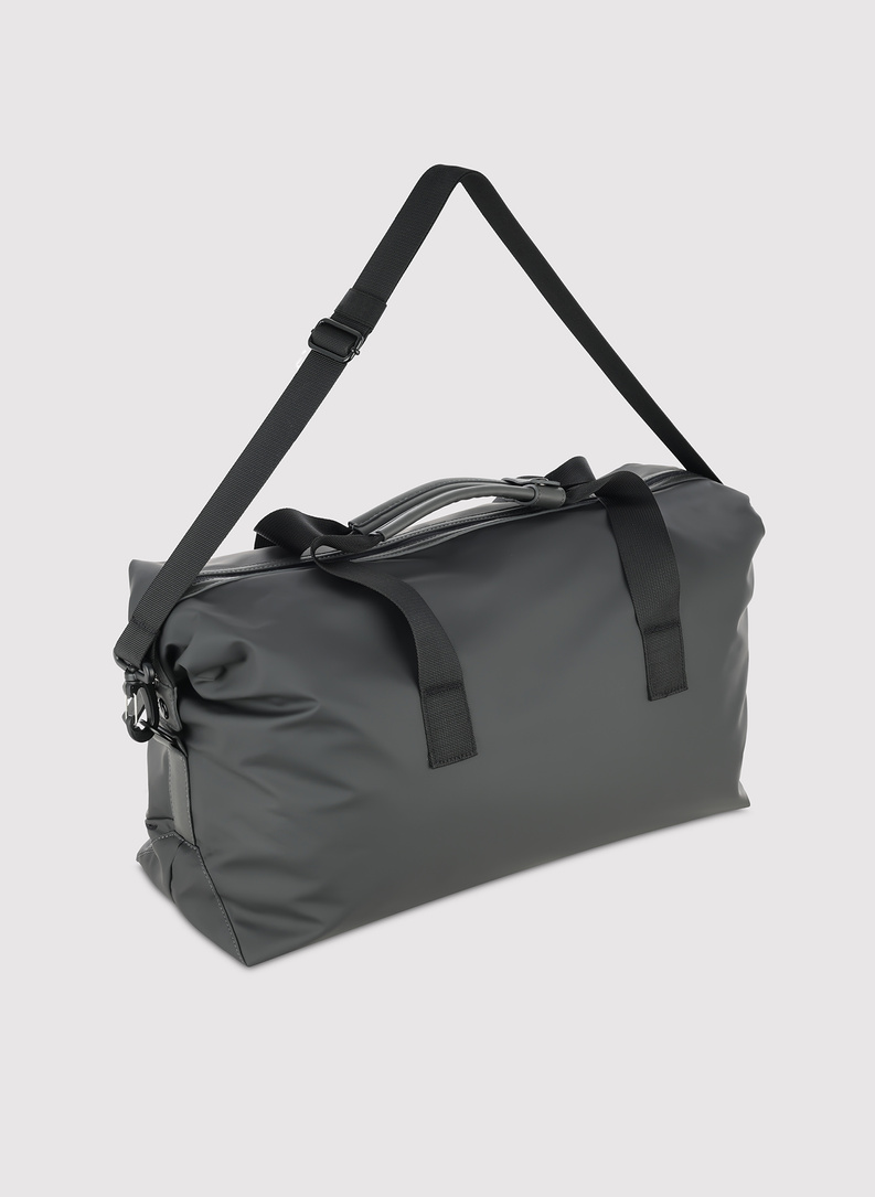 Pilkas vyriškas savaitgalio krepšys