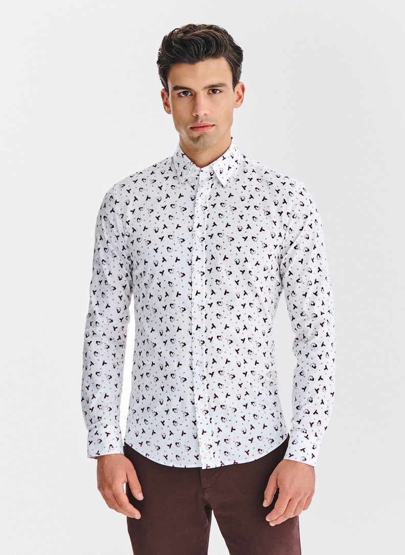 Vyriški raštuoti marškiniai