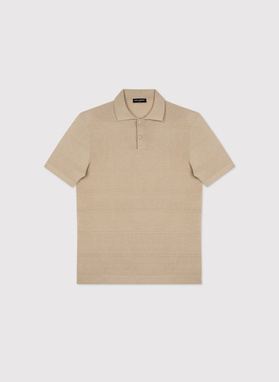 Megztinis polo marškinėliai