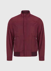 Raudona trumpa vyriška striukė