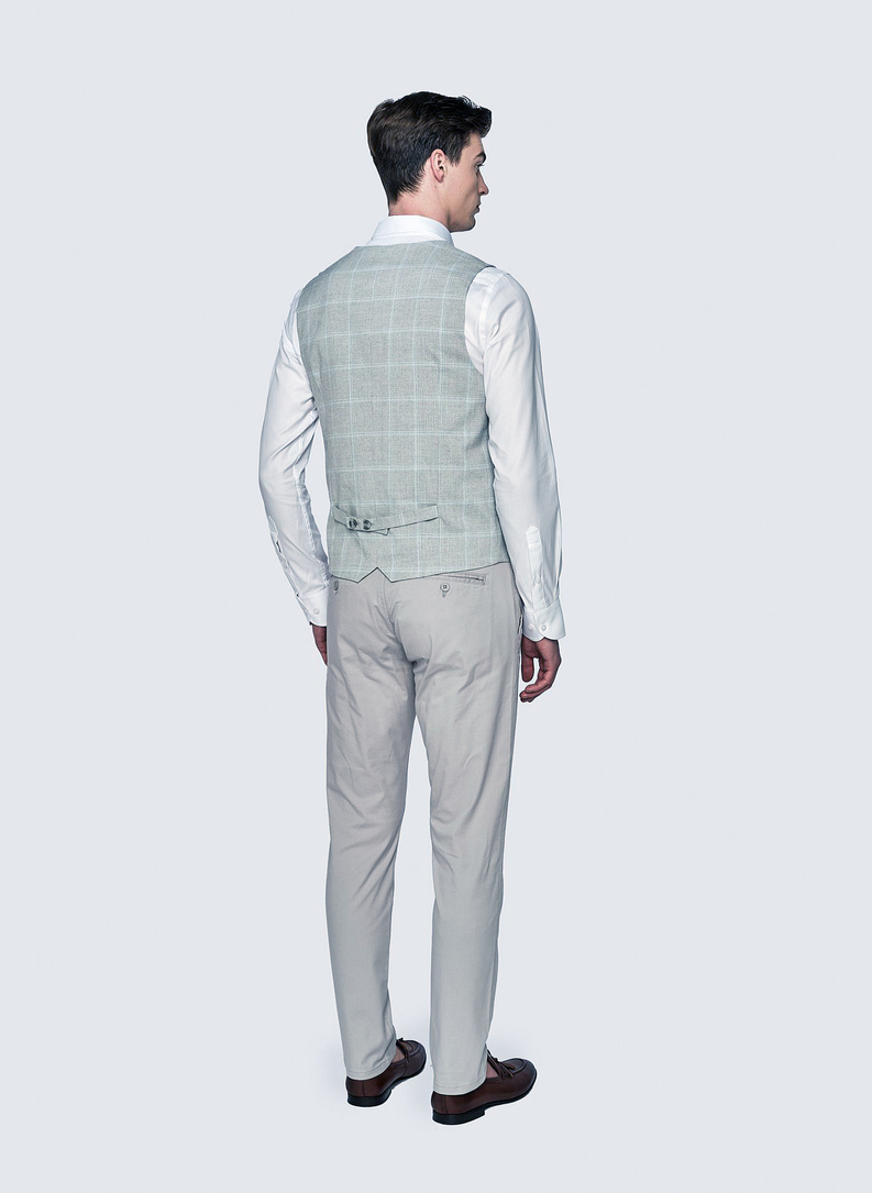 Pilka languota vyriška liemenė