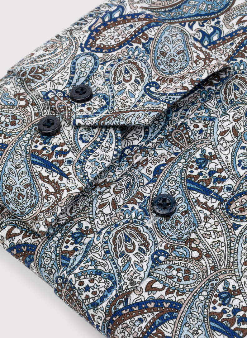 Vyriški marškiniai peislio raštu P23WN-1X-016-X-S