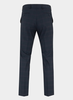 Tamsiai mėlynos kostiuminės kelnės P21WF-6G-068-G