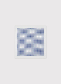 Balta kišeninė nosinaitė mikroraštu