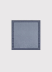 Pilkai mėlyna kišeninė nosinaitė mikroraštu