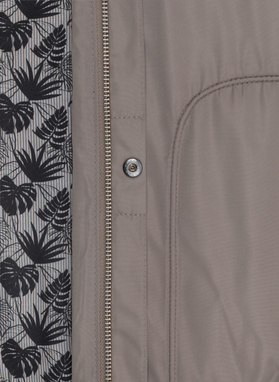 Šviesiai bronzinė trumpa vyriška striukė