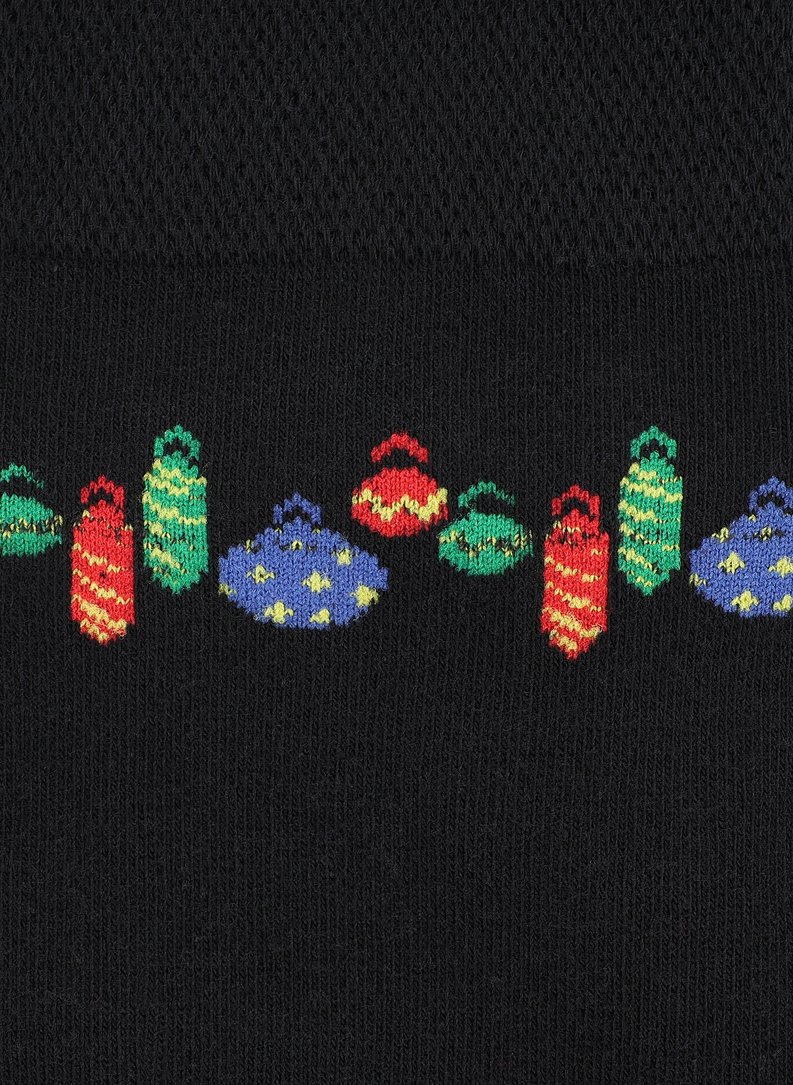 Vyriškų kojinių švenčių raštais komplektas