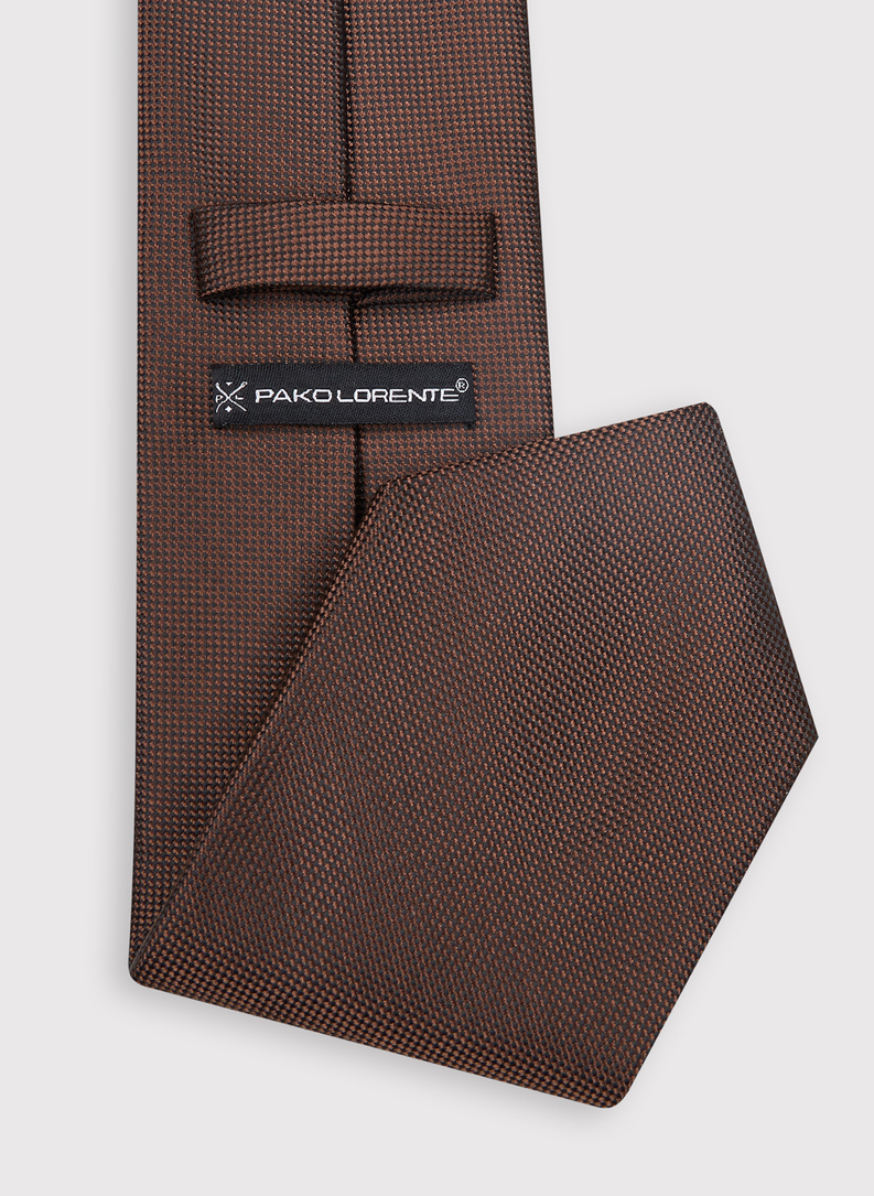 Bronzinis vyriškas kaklaraištis