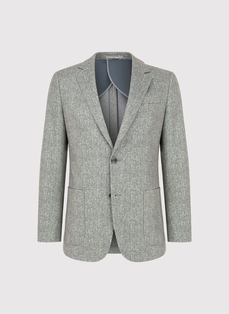 Vyriškas švarkas eglutės raštu