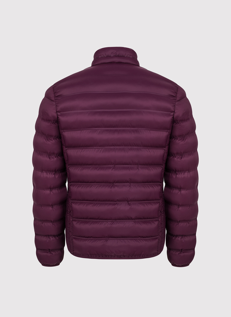 Vyšninės spalvos trumpa dygsniuota striukė