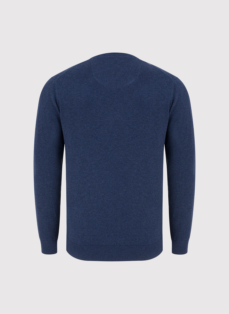 Vyriškas megztinis V apykakle