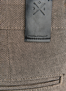 Rudos „chino“ kelnės