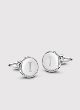 Sidabrinės rankogalių sąsagos