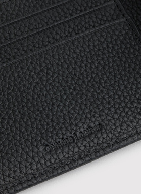 Juoda vyriška piniginė su PL ženklu