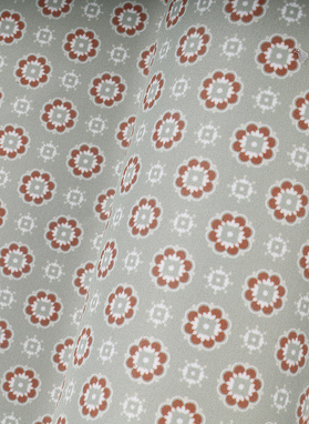 Alyvuogių spalvos raštuota kišeninė nosinaitė