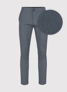 Tamsiai mėlynos vyriškos laisvalaikio kelnės