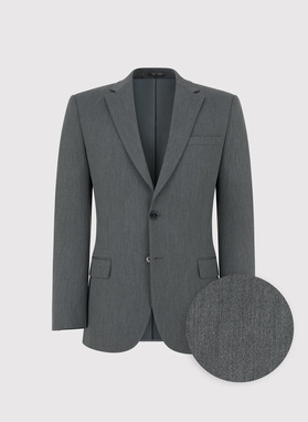 Pilkas vyriškas kostiumas