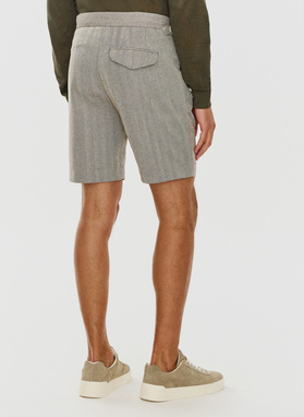 Bronzos spalvos melanžiniai vyriški šortai