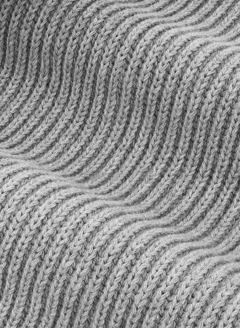 Pilkas medvilninis vyriškas šalikas