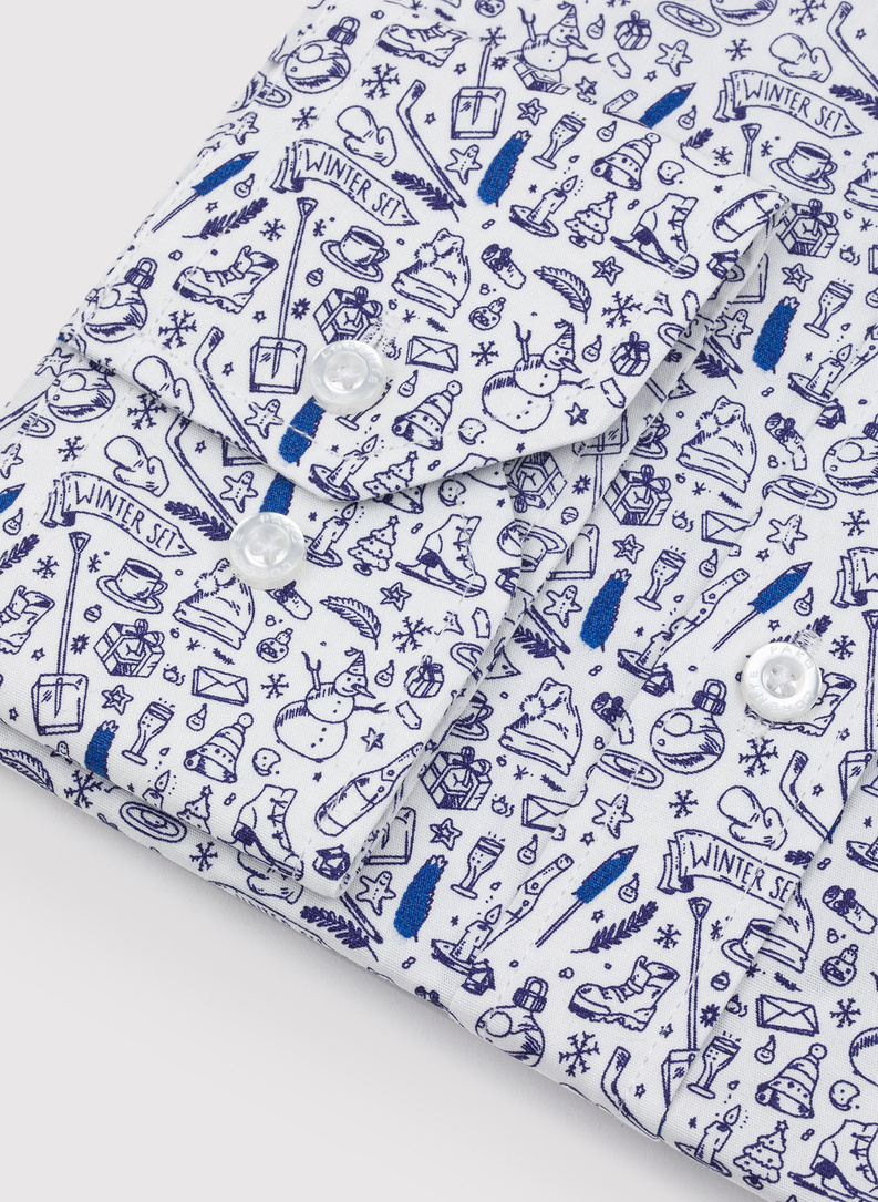 Vyriški marškiniai PANCHO PPLM9-1X-611-X