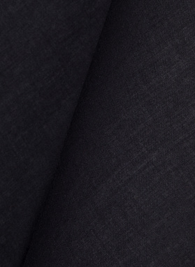 Juoda medvilninė vyriška kišeninė nosinaitė