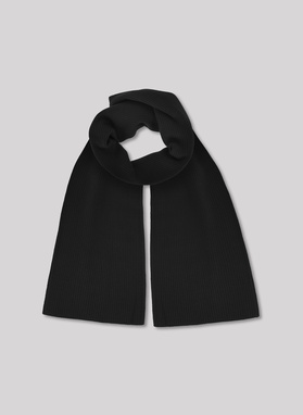 Juodas dryžuotas vyriškas šalikas