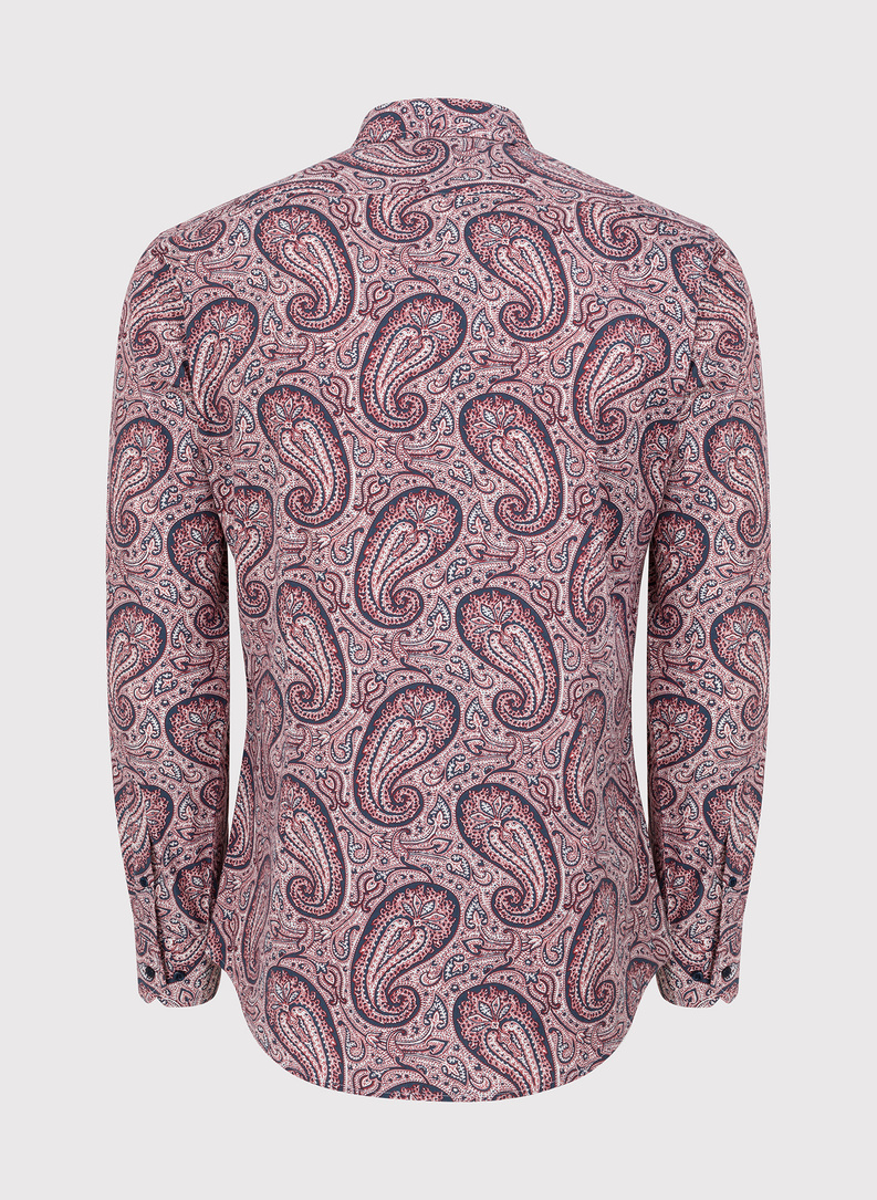 Vyšniniai vyriški marškiniai peislio raštu