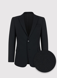 Paprastas vyriškas juodos spalvos kostiumas