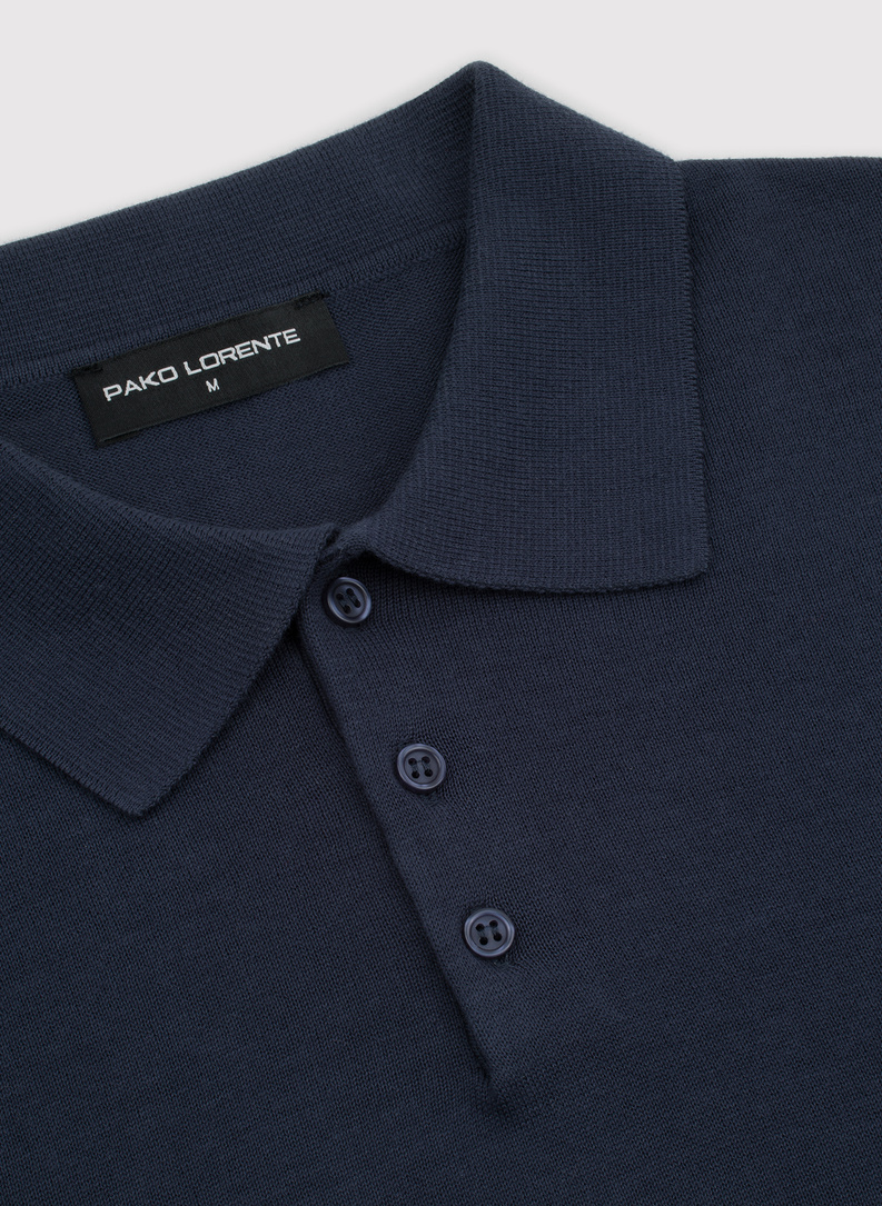 Megztinis polo marškinėliai