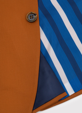 Oranžinis kostiuminis švarkas P22SF-3G-021-P-S