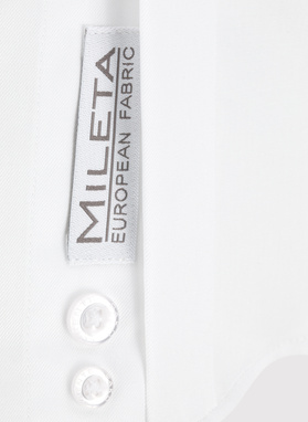 Balti vyriški marškiniai, sagstomi sąsagomis