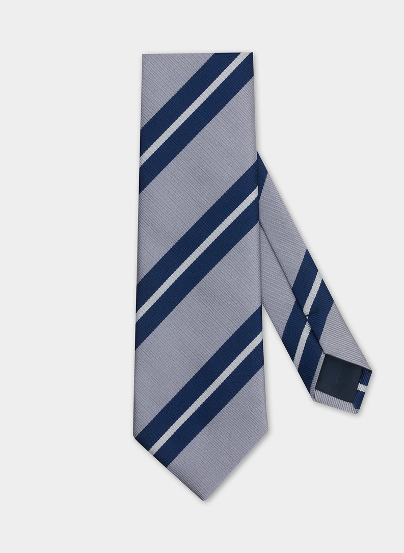 Pilkas vyriškas kaklaraištis P22SF-KX-008-S-0