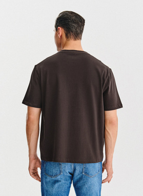 Rudi didžiulio dydžio T marškinėliai