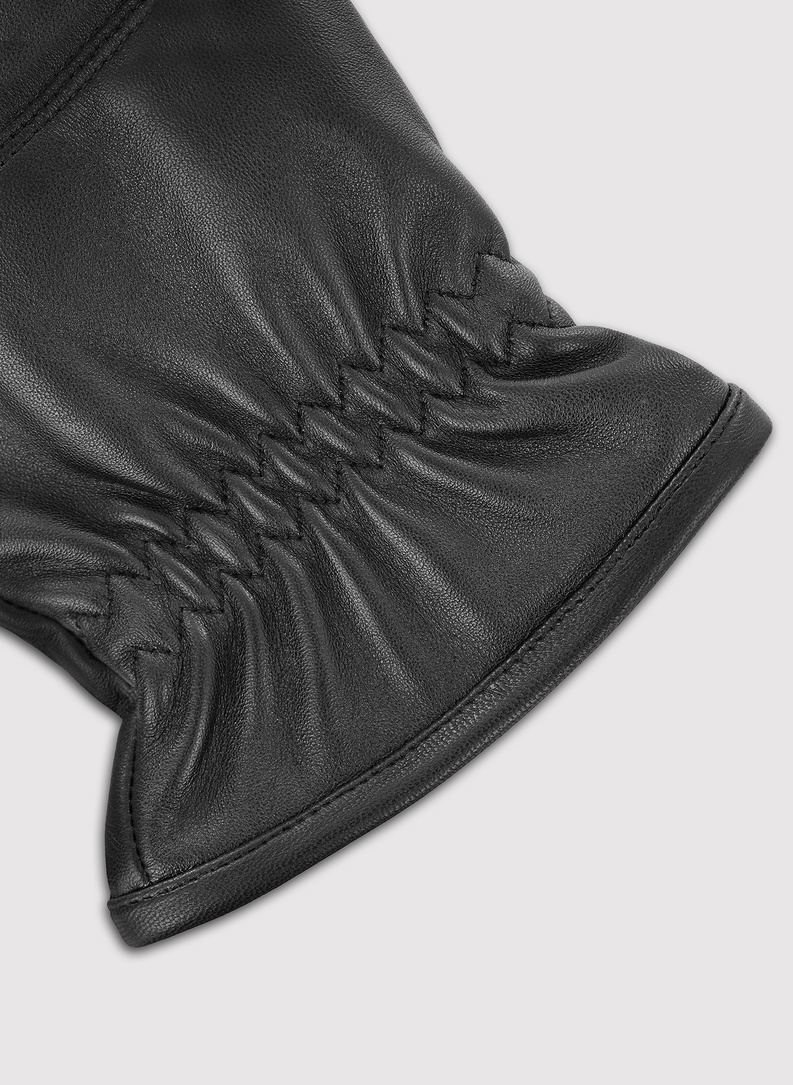 Juodos vyriškos pirštinės