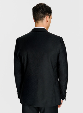 Juodas smokingo švarkas