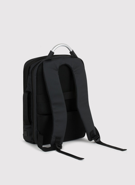 Juoda vyriška kuprinė su kodu