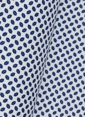 Balta raštuota kišeninė nosinaitė