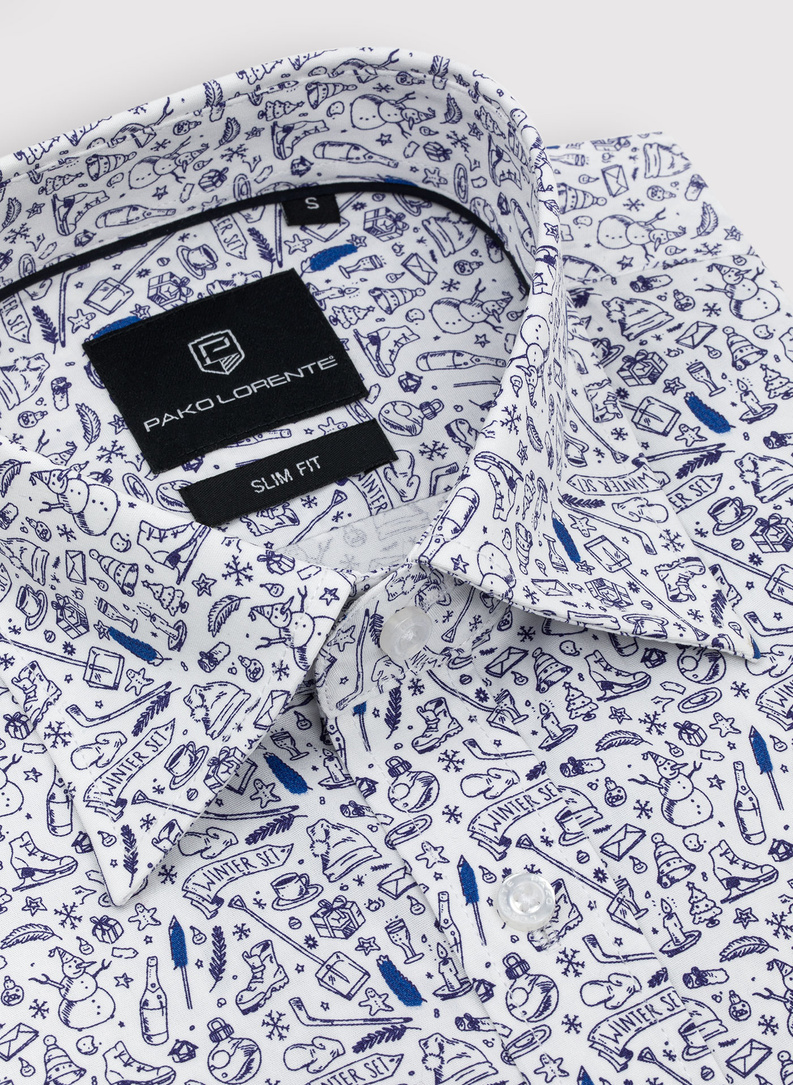 Vyriški marškiniai PANCHO PPLM9-1X-611-X