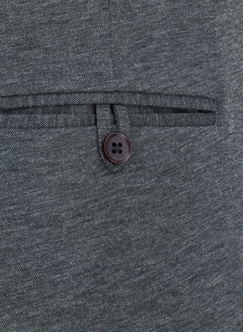 Pilkos vyriškos laisvalaikio kelnės