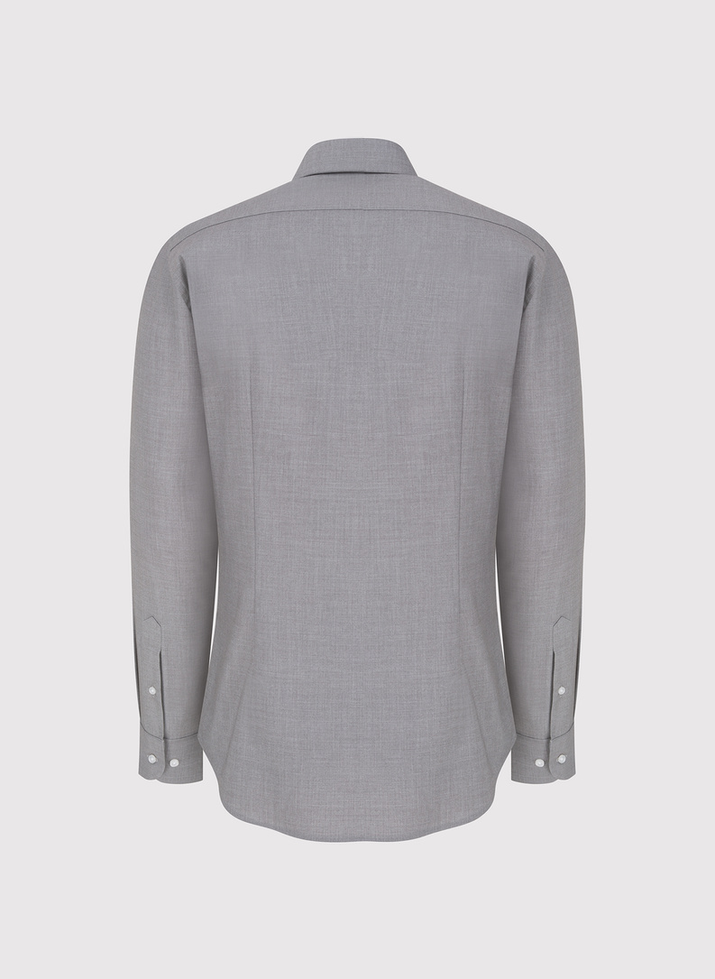 Pilki vyriški marškiniai