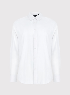 Balti lininiai ir medvilniniai marškiniai