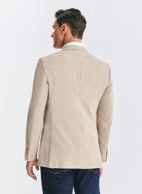 Smėlinis vyriškas švarkas