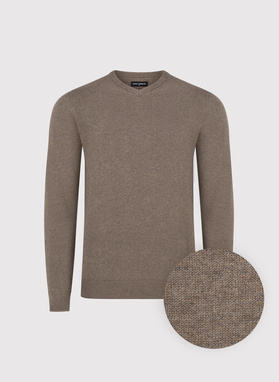 Vyriškas megztinis V apykakle