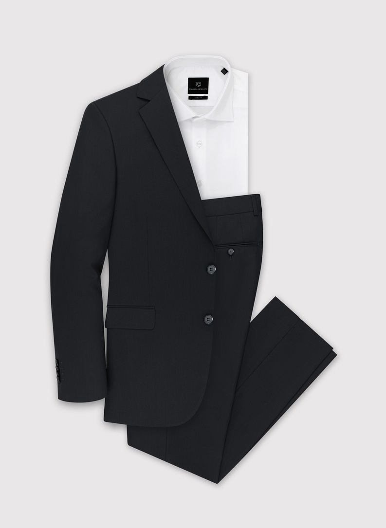 Juodas kostiuminis švarkas P22SP-3G-036-C-S