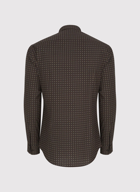 Rudi raštuoti marškiniai