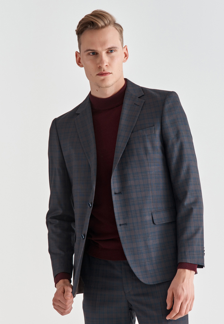 Spodnie męskie garniturowe ETTORE PLM-6G-192-G