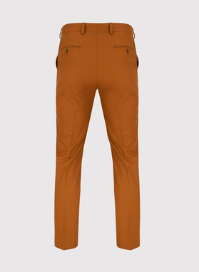 Oranžinės kostiuminės kelnės P22SF-6G-021-P-S